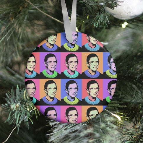RBG Pop Art Ornament