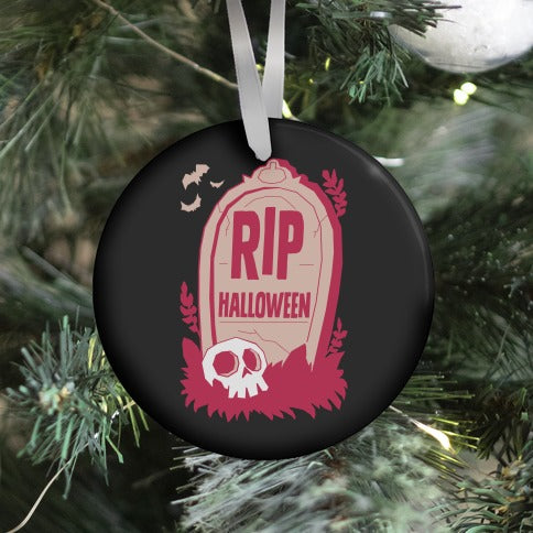 RIP Halloween Ornament