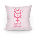 Cats Against Cat Calls Pillow
