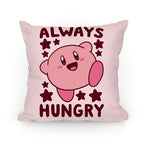 Always Hungry - Kirby Pillow