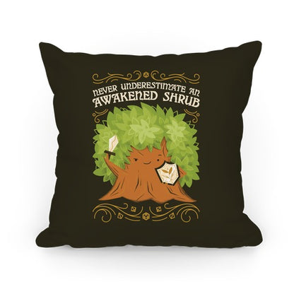 Awakened Shrub Pillow