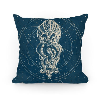 Cthulhu Star Chart Pillow