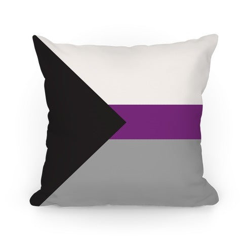 Demisexual Pride Flag Pillow