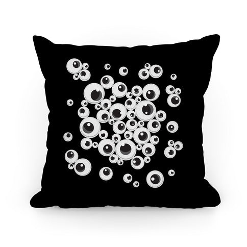 Googly Eye Pattern Pillow