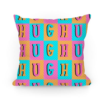 Ugh Pop Art Style Pillow