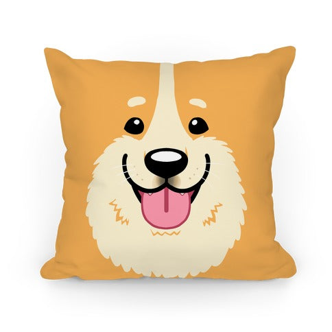 Corgi face Pillow