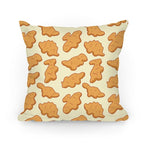 Dino Nuggies Pattern Pillow