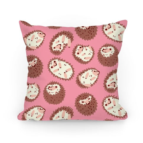 Floaty Hedgehogs Pillow