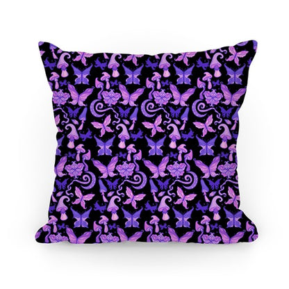 Fairy Goth Pattern Pillow