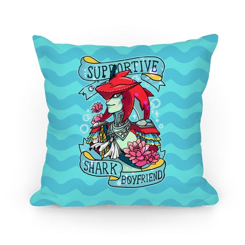 Prince Sidon: Supportive Shark Boyfriend Pillow