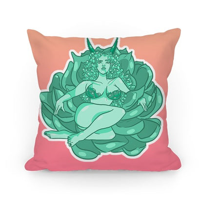 Succulent Succubus Sunset Pillow