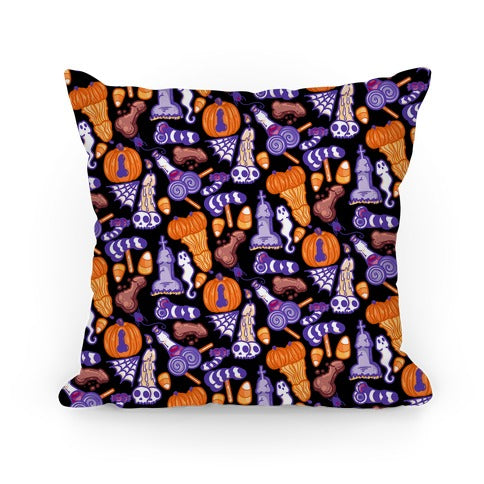 Halloweenies Pattern Pillow