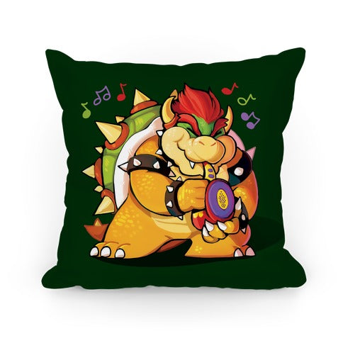 Sax-a-boom bowser Pillow