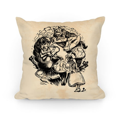 Alice's Adventures in Wonderland Pillow