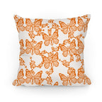 Butterfly Vagina Pattern Pillow