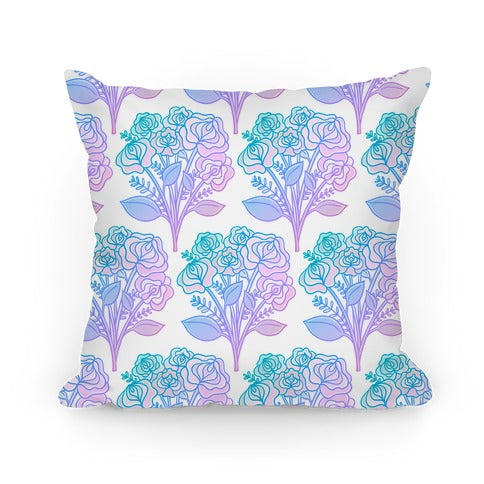 Pastel Vulva Bouquet Pillow