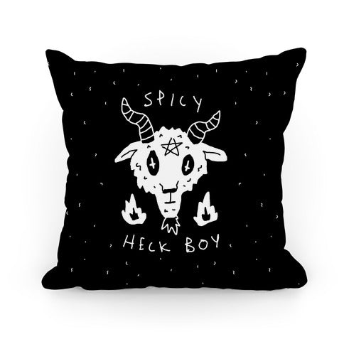 Spicy Heck Boy Satan Pillow