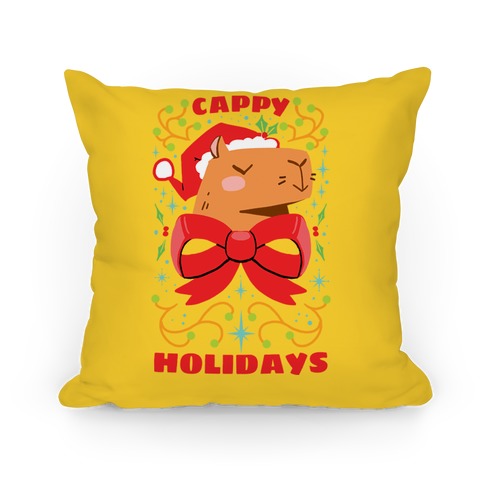 Cappy Holidays Pillow