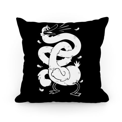 HONKTOBER: Rubber Hose Goose Pillow