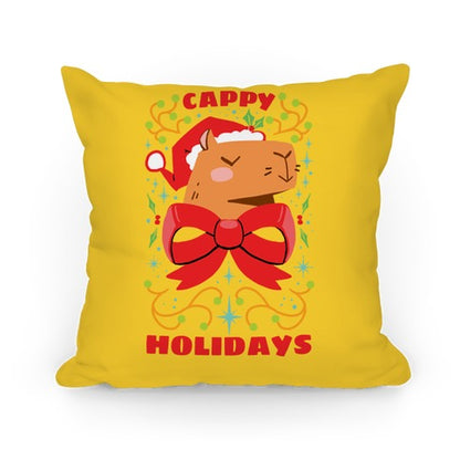 Cappy Holidays Pillow