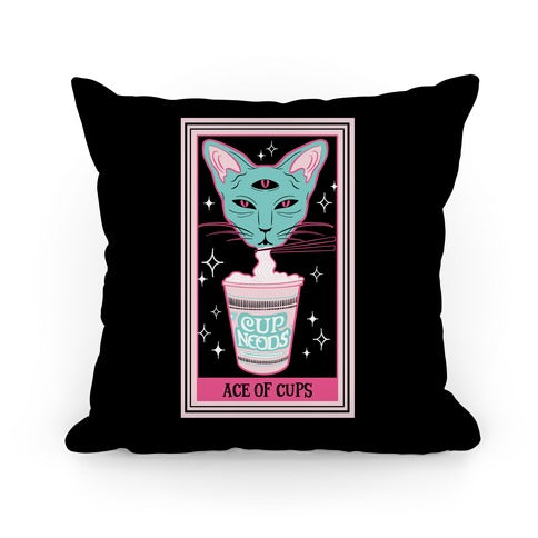 Creepy Cute Tarots: Ace of Cups Pillow