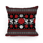 D&D Ugly Sweater Pillow
