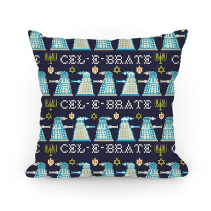 Dalek Hanukkah Pillow