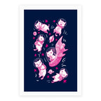 Cats In Space Poster