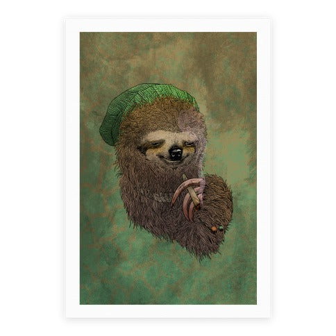 DANK SLOTH Poster