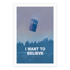 I Want To Believe (Doctor Who) Poster