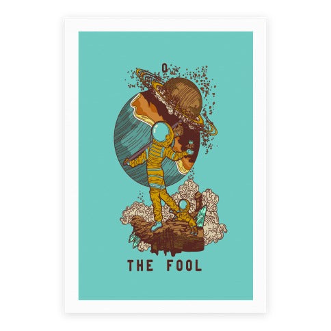 The Fool in Space Poster