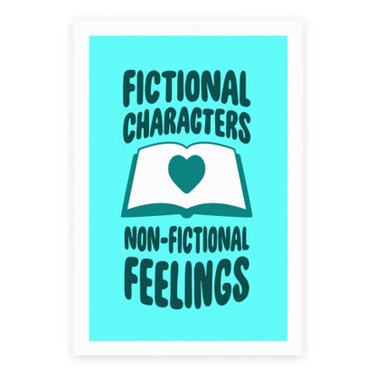 Fictional Characters, Non-Fictional Feelings Poster