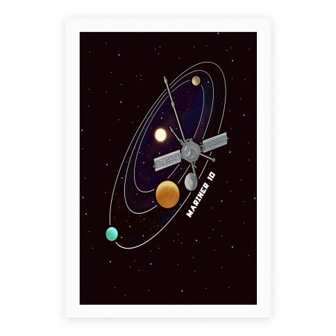 Mariner 10 Slingshot Poster