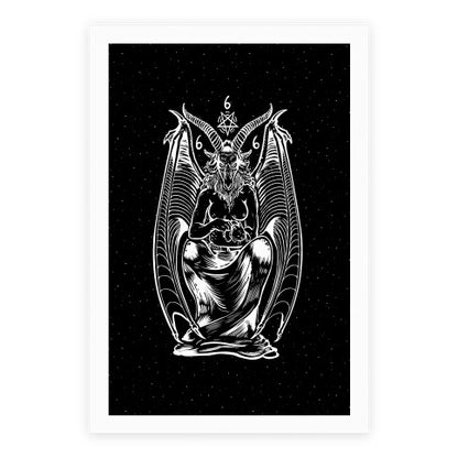 Pet Cats. Hail Satan. Baphomet. Poster