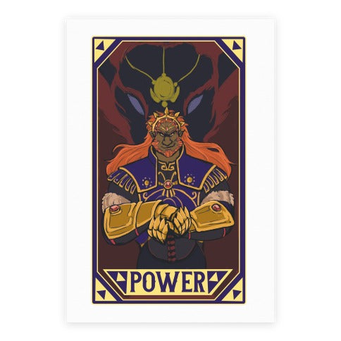 Power - Ganondorf Poster