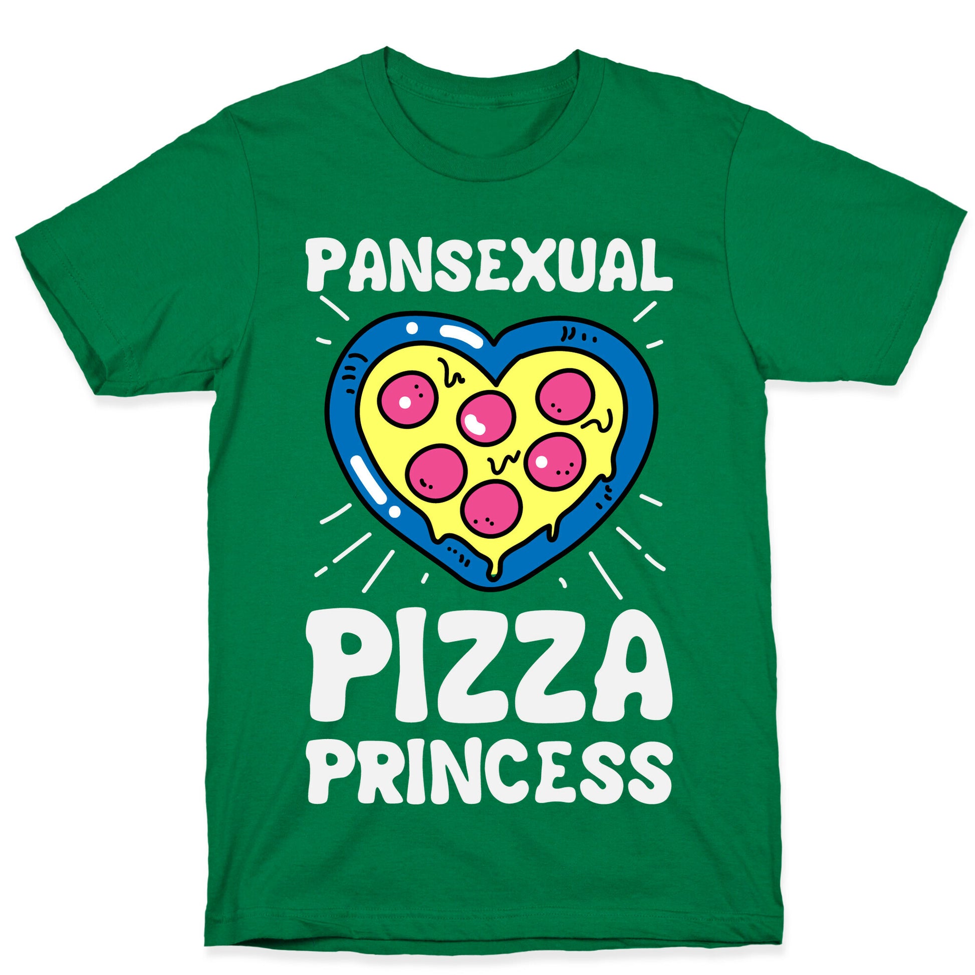 Pansexual Pizza Princess T-Shirt