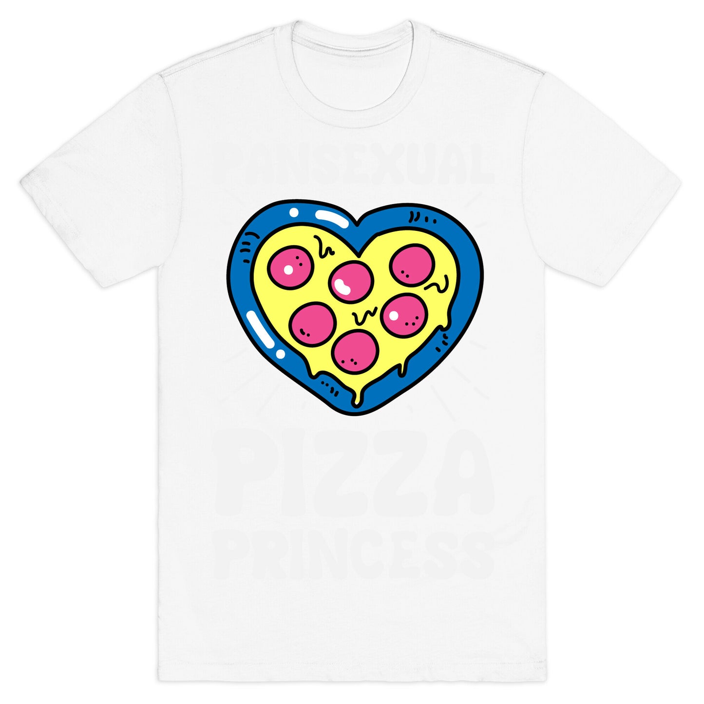 Pansexual Pizza Princess T-Shirt