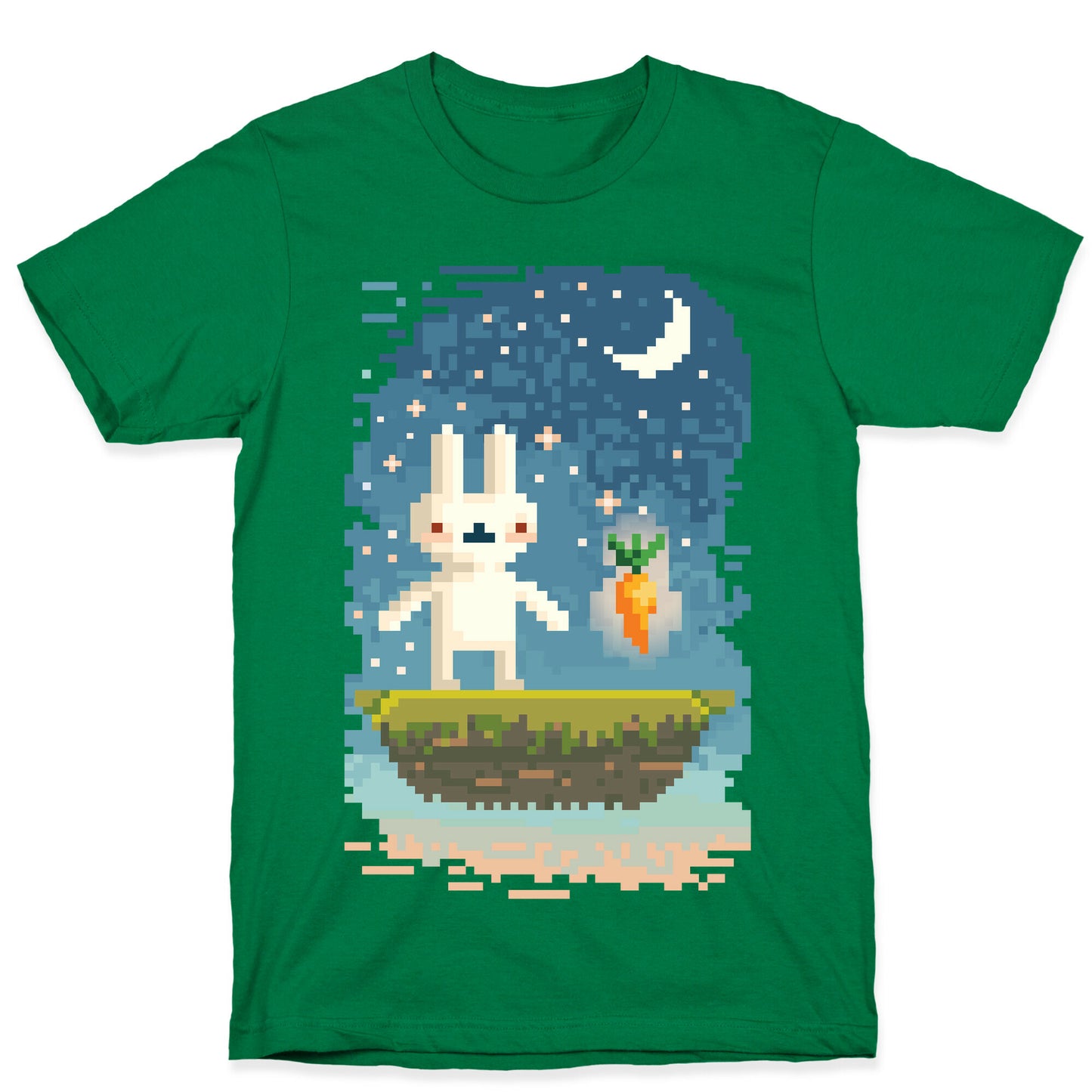 Pixel Bunny and Pixel Carrot T-Shirt