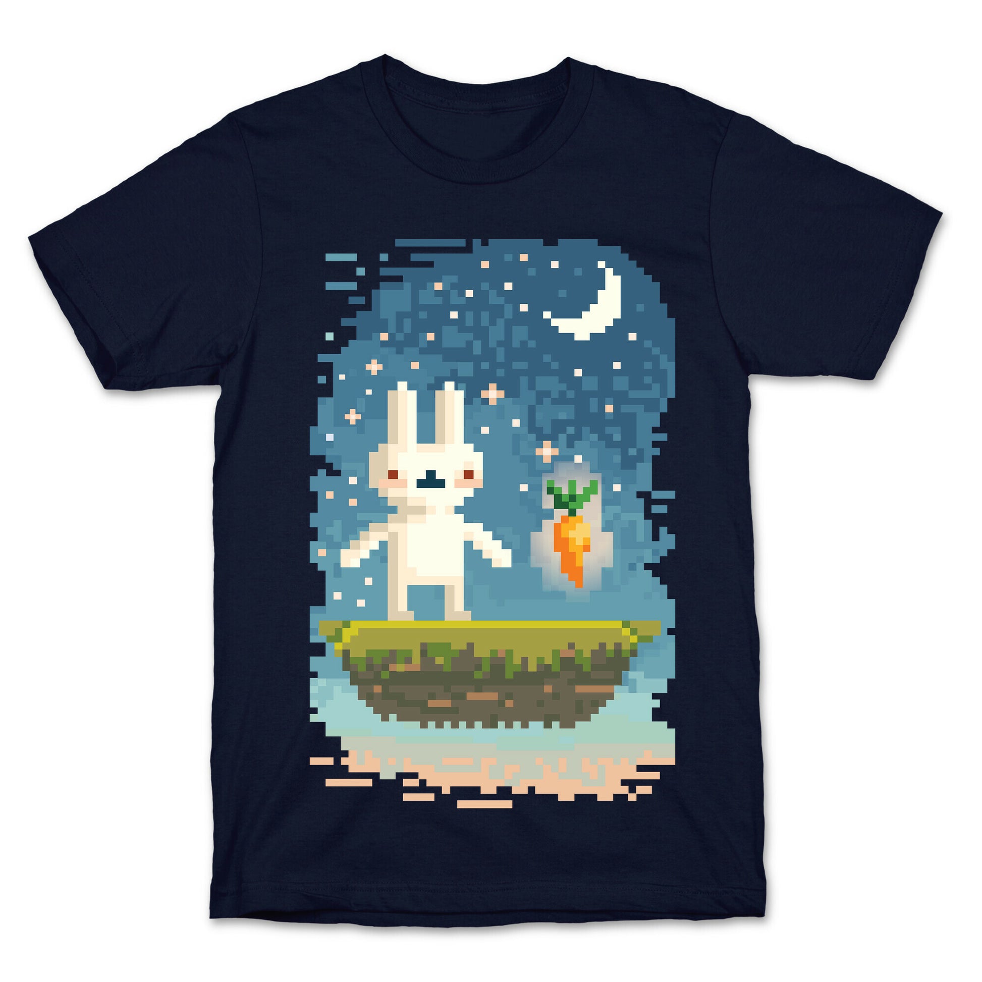 Pixel Bunny and Pixel Carrot T-Shirt