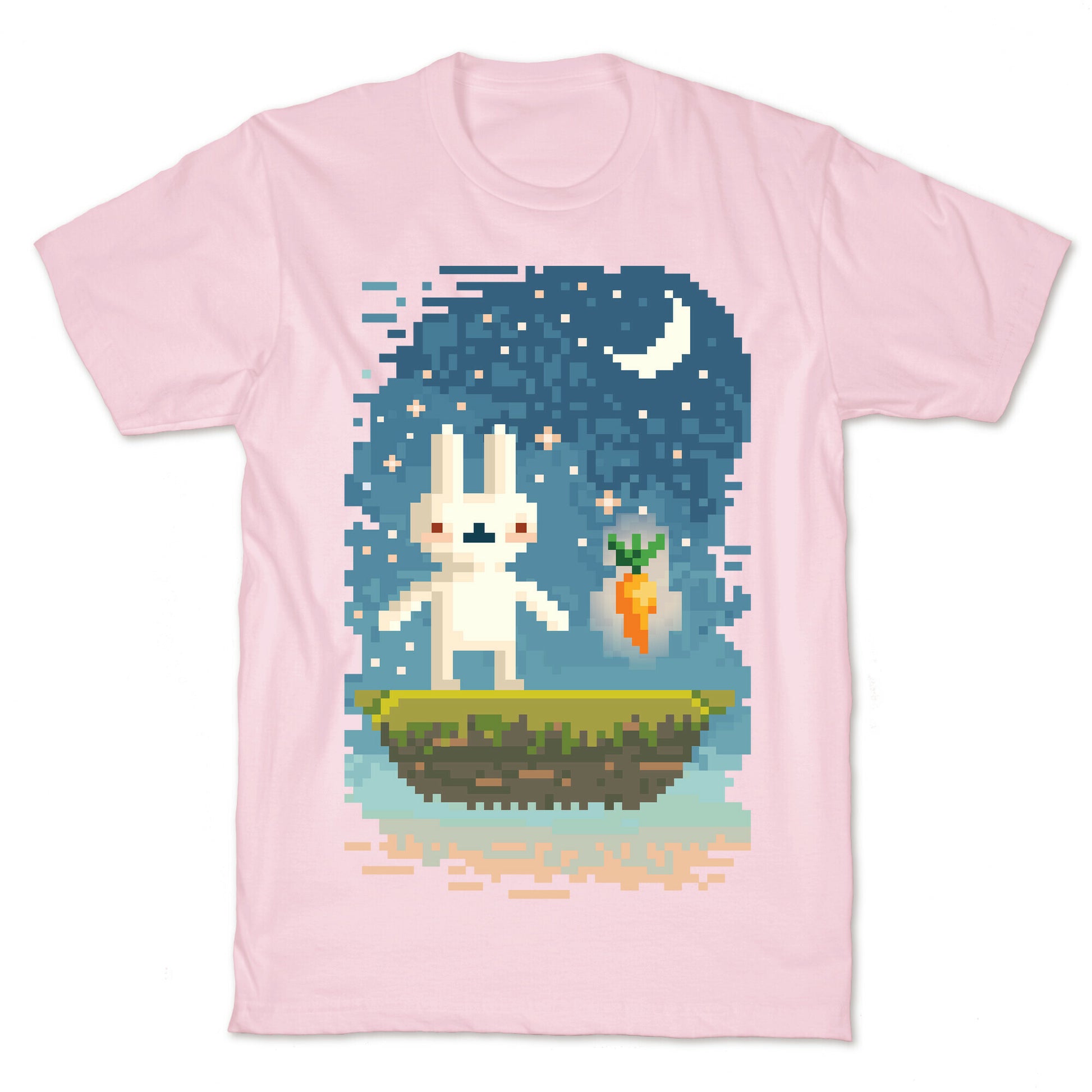 Pixel Bunny and Pixel Carrot T-Shirt