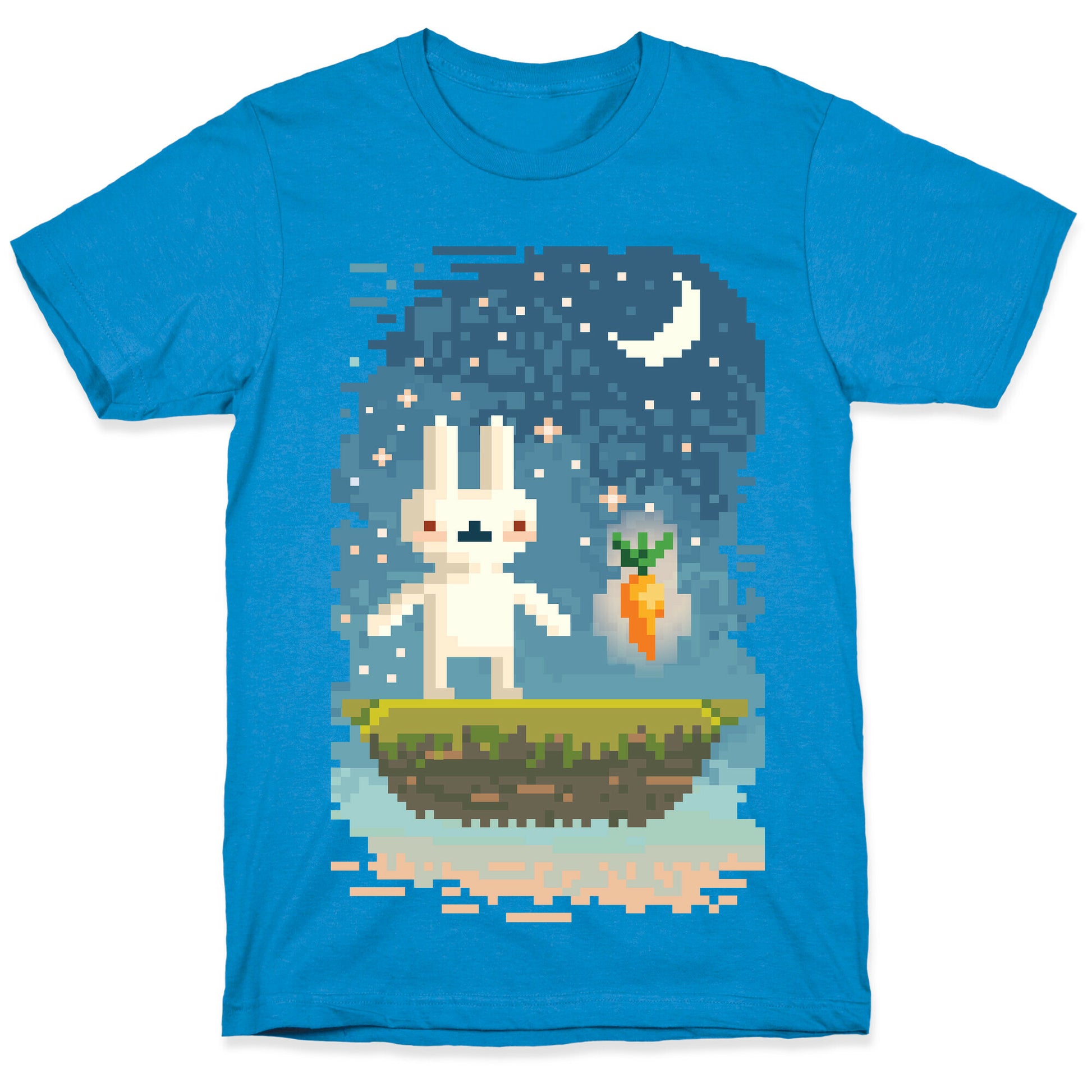 Pixel Bunny and Pixel Carrot T-Shirt