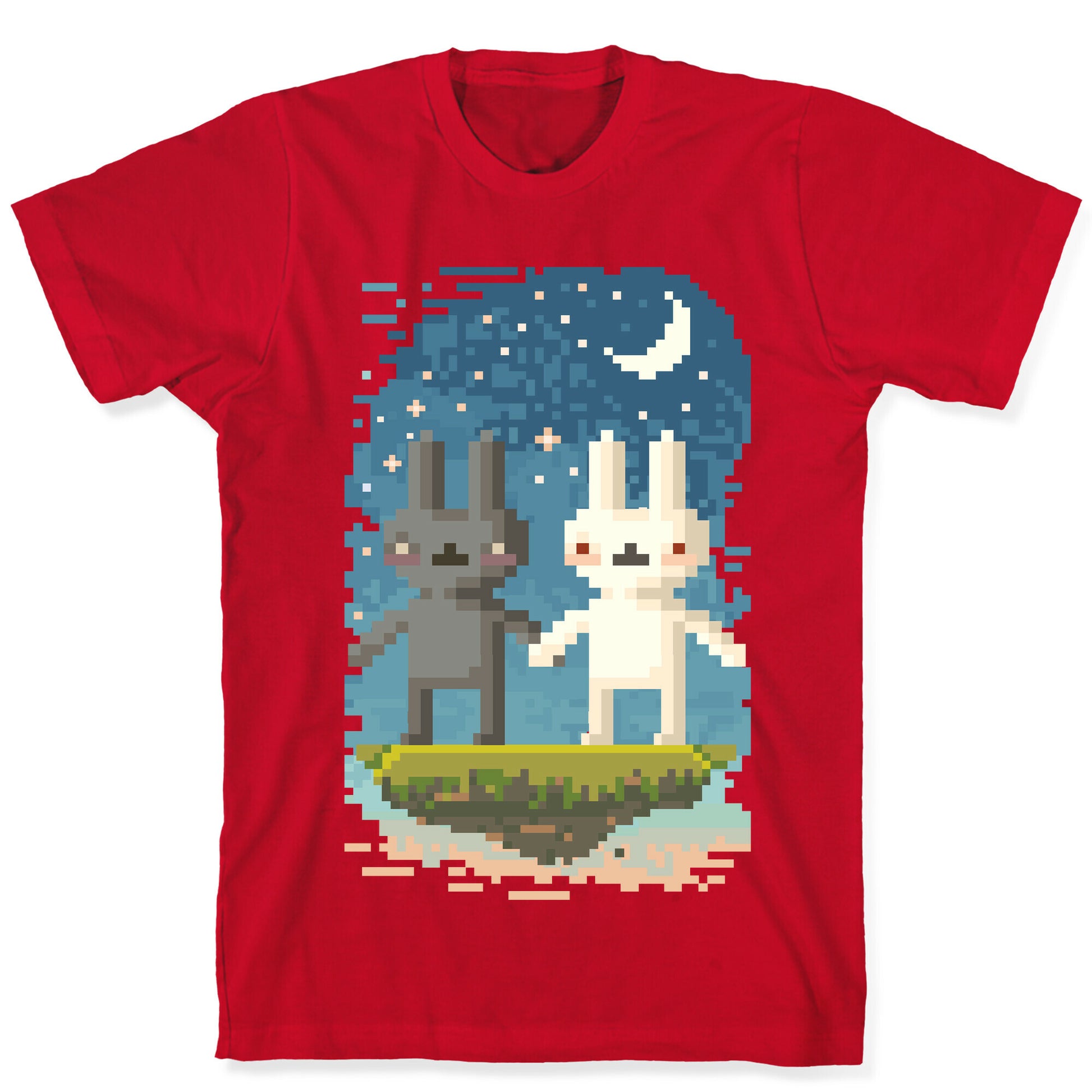 Bunnies in Moonlight T-Shirt
