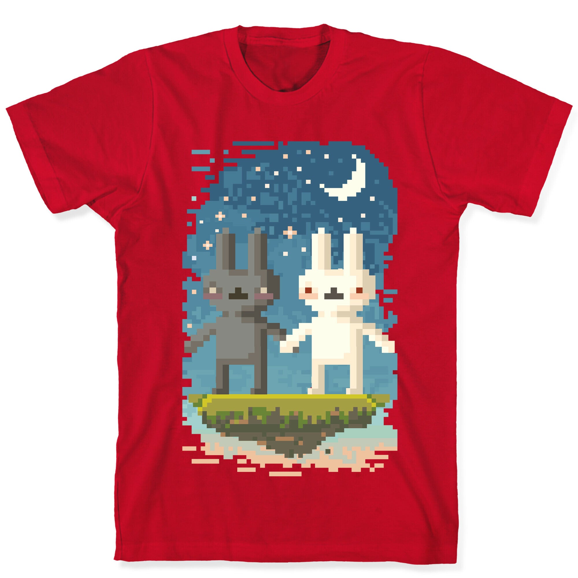 Bunnies in Moonlight T-Shirt