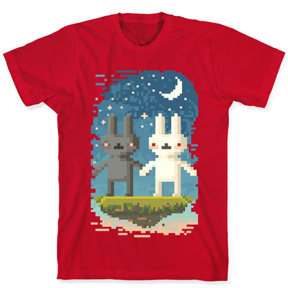 Bunnies in Moonlight T-Shirt