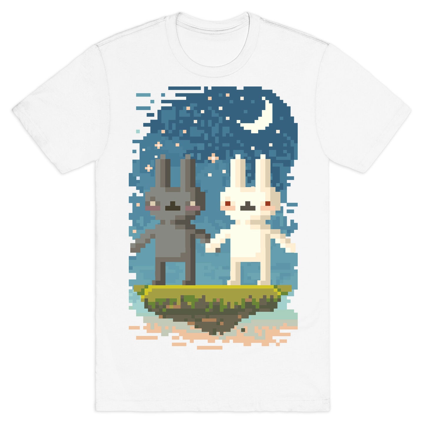 Bunnies in Moonlight T-Shirt