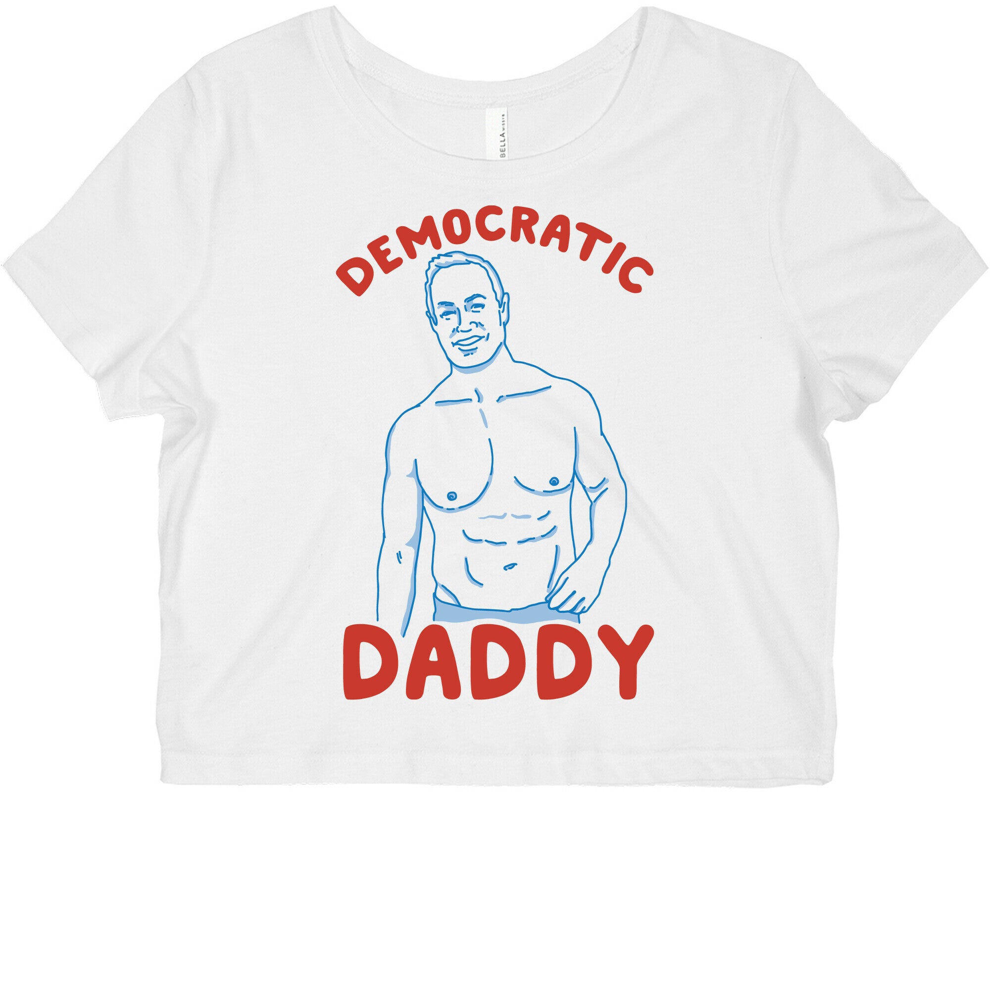 Democratic Daddy Graphic Baby Tee