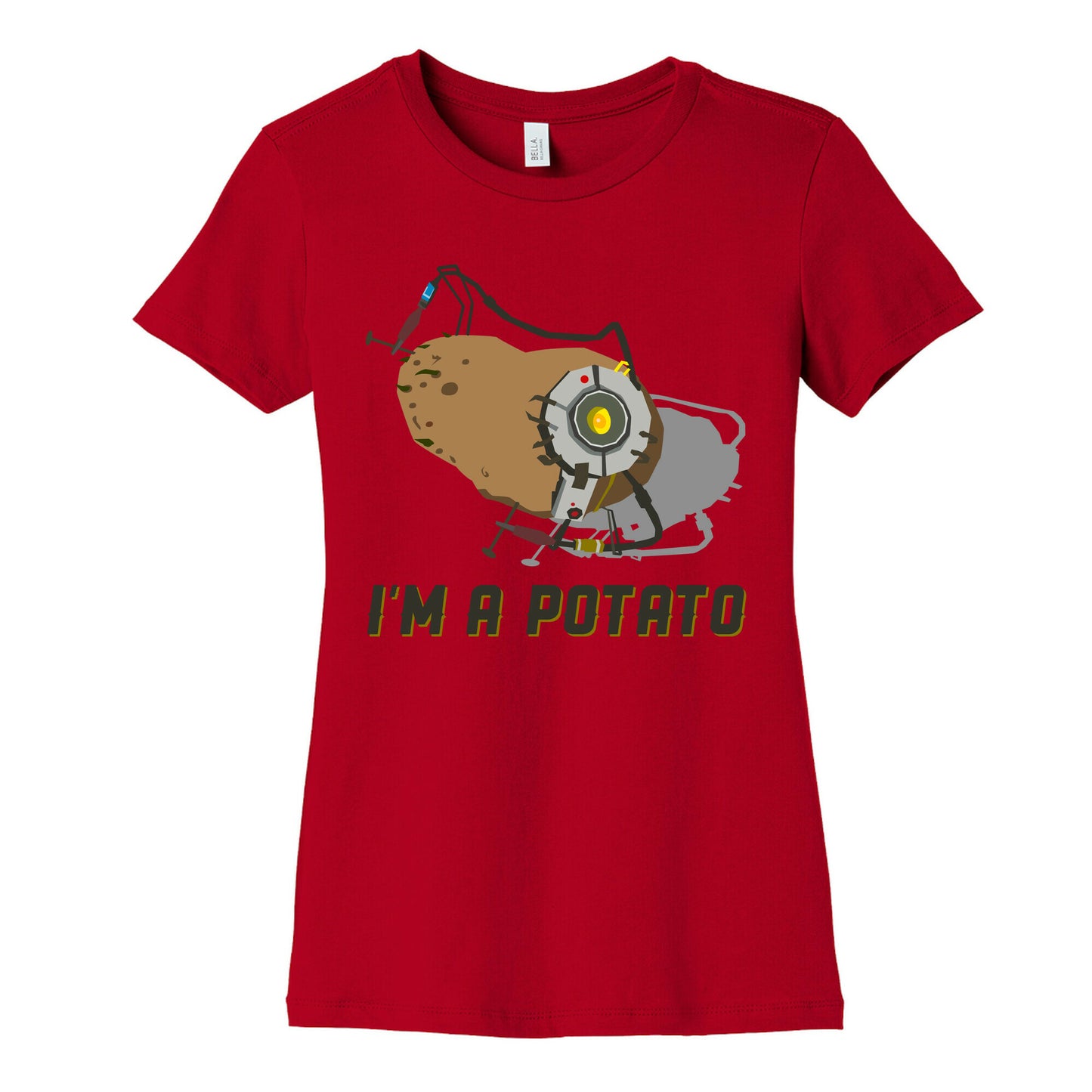 GLaDOS Potato Women's Cotton Tee