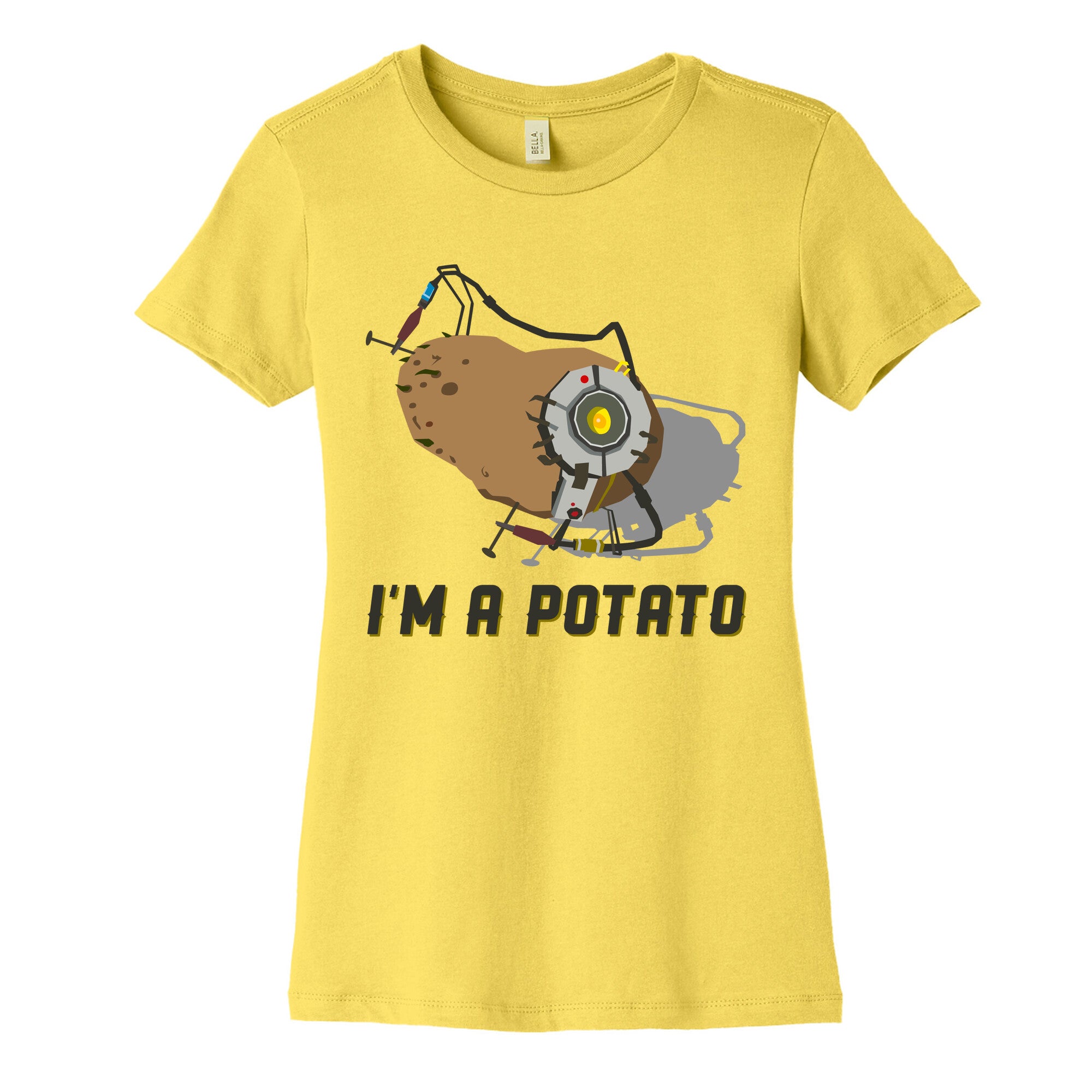 GLaDOS Potato Women's Cotton Tee
