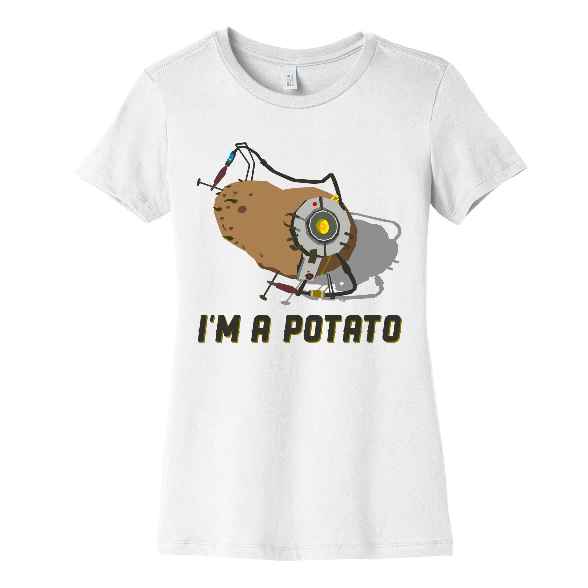 GLaDOS Potato Women's Cotton Tee