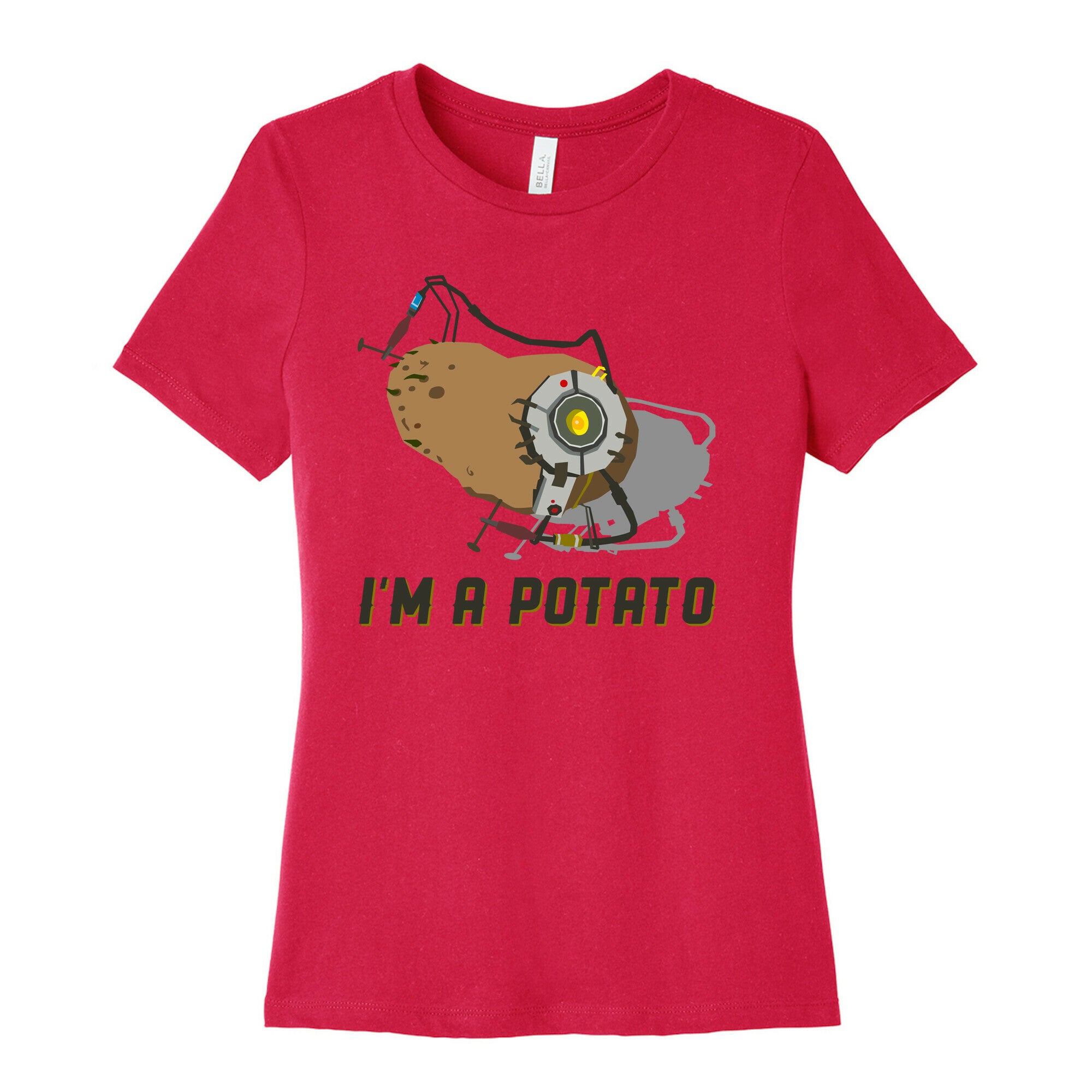 GLaDOS Potato Women's Cotton Tee